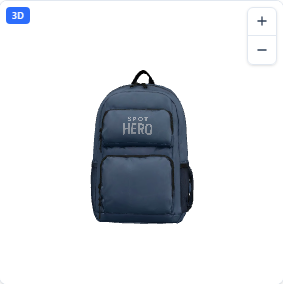 Graphite Deluxe 15" Computer Backpack in Blue