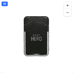 MagWallet Trackable Powerbank in Black